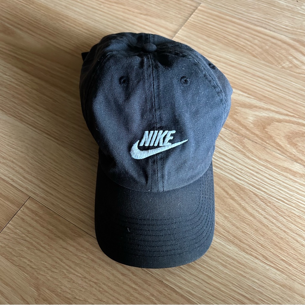 Nike Black Heritage86 Adjustable Hat Cap
